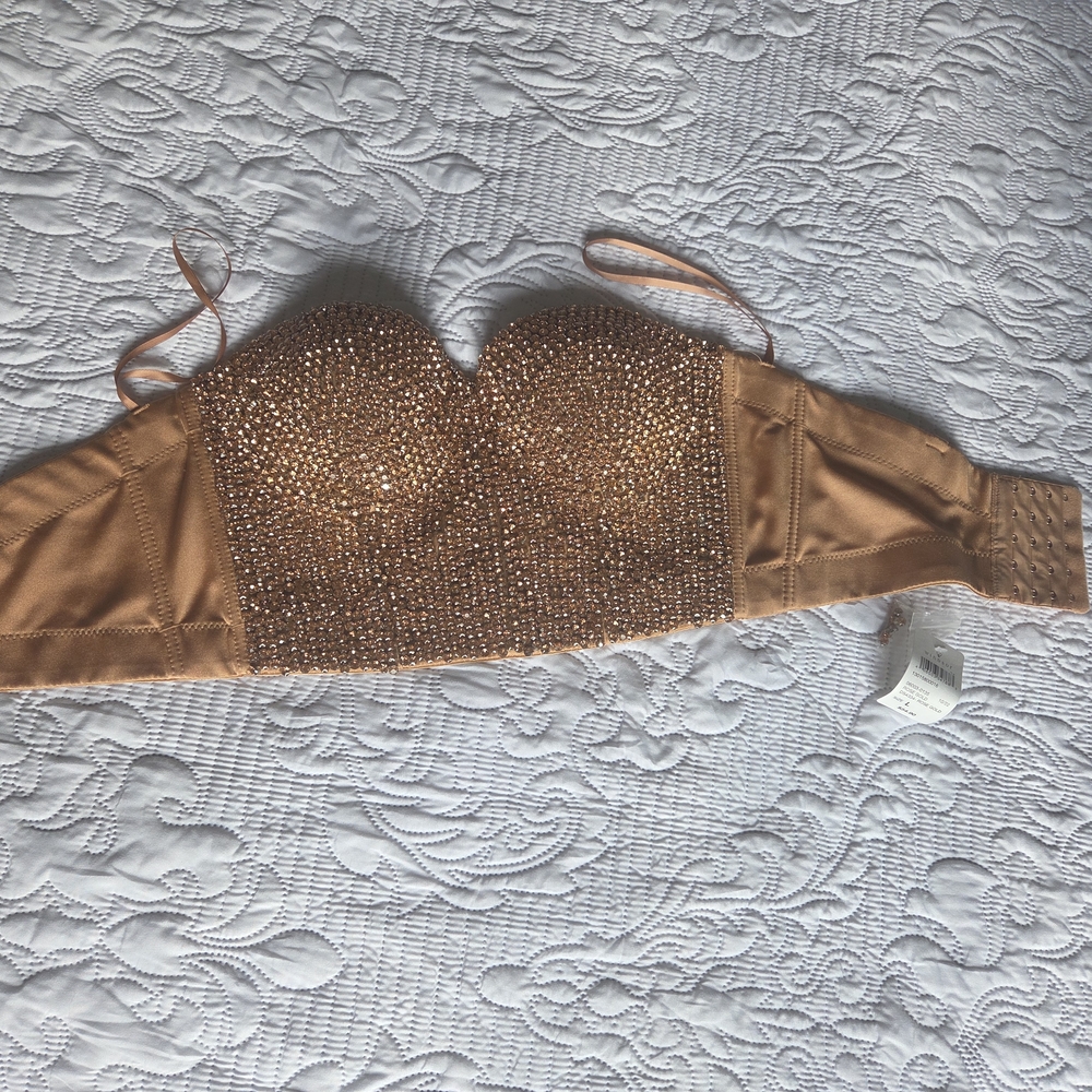 Windsor Tan Strapless Bra with Underwire Support